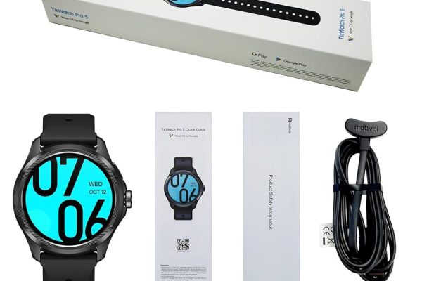 TicWatch Pro 5, Wearable Kesehatan Premium dengan Dual Display dan Daya Tahan Tangguh